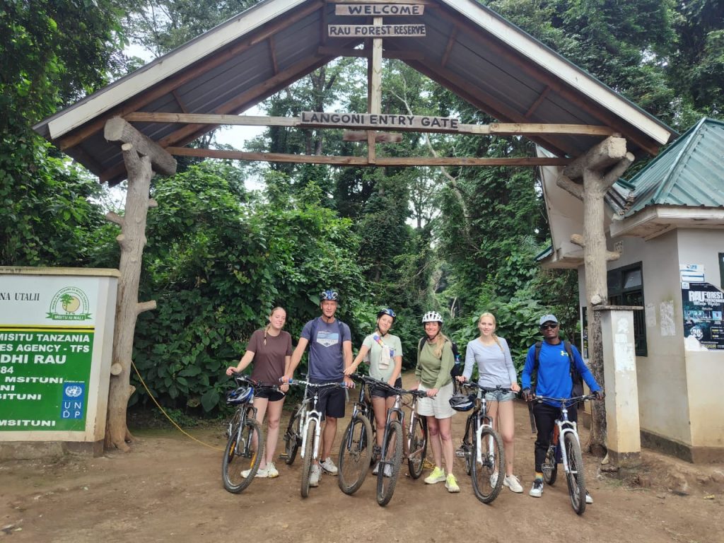 guided cycling trip Tanzania